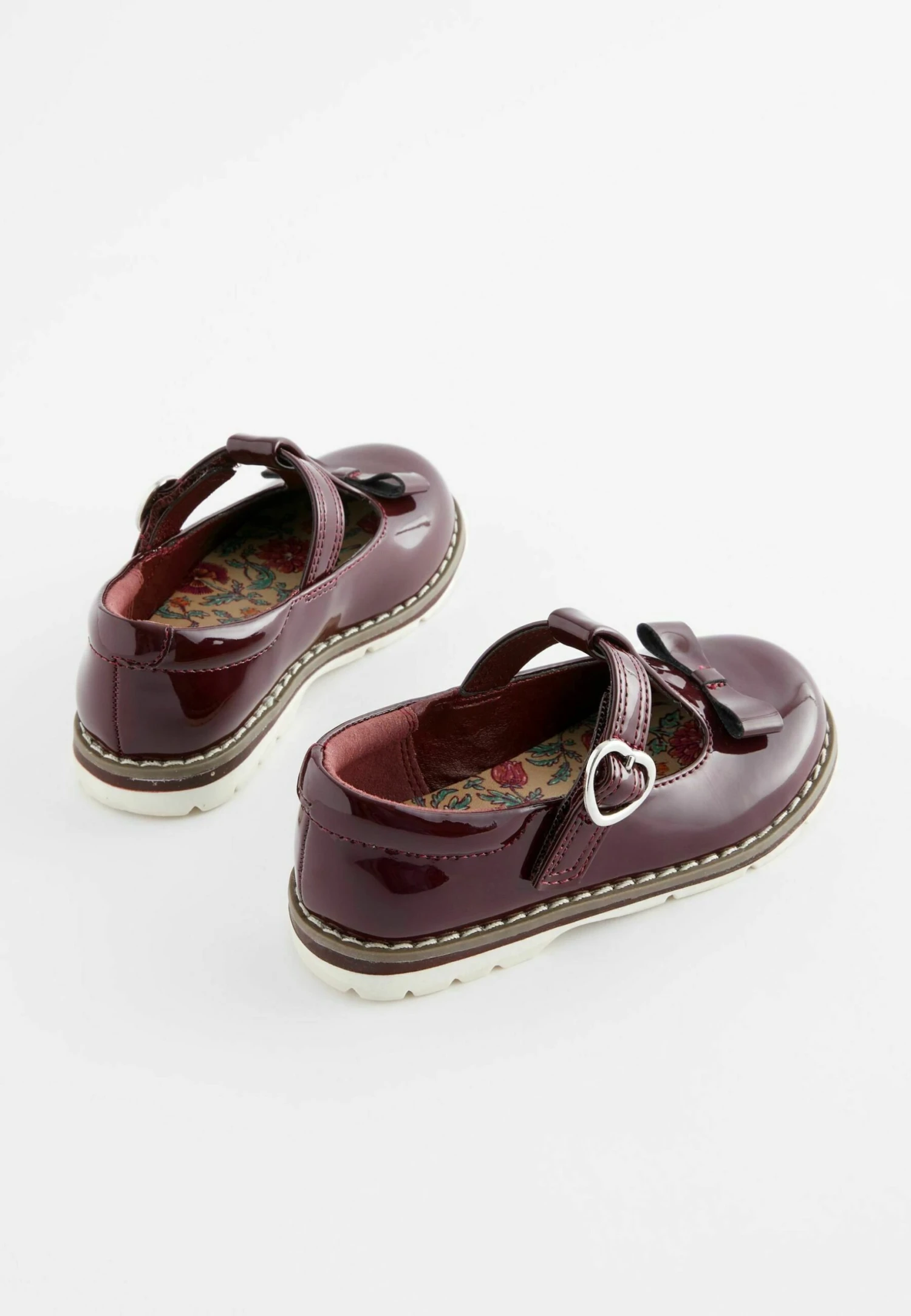 Next Bow T-Bar Shoesfit (F)Scarpe Primi PassiPlum Purple Patent Bambini Ballerine NX313A0BR-I11 3 Next Bow T-Bar Shoesfit (F)Scarpe Primi PassiPlum Purple Patent Bambini Ballerine NX313A0BR-I11 - immagine 3