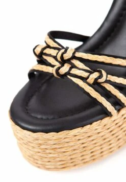 Paloma Barcelo MelhaScarpe Con PlateauBlack Donna Scarpe Con Tacco PB111A0BL-Q11 -Chic Scarpe Negozio 521ca1bf7e25426284b84d71ef7c7155