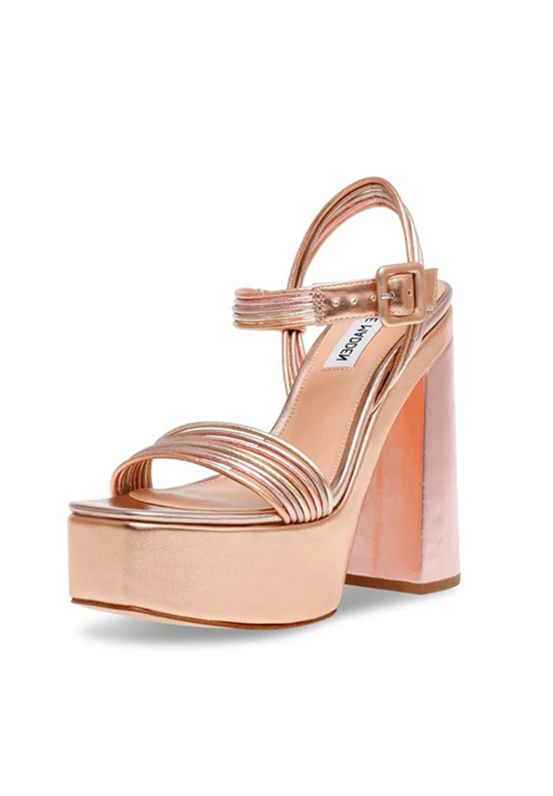 Steve Madden Pin-UpSandali Con PlateauRose Gold Donna Tacchi Alti ST311A0U7-F11 2 Steve Madden Pin-UpSandali Con PlateauRose Gold Donna Tacchi Alti ST311A0U7-F11 - immagine 2