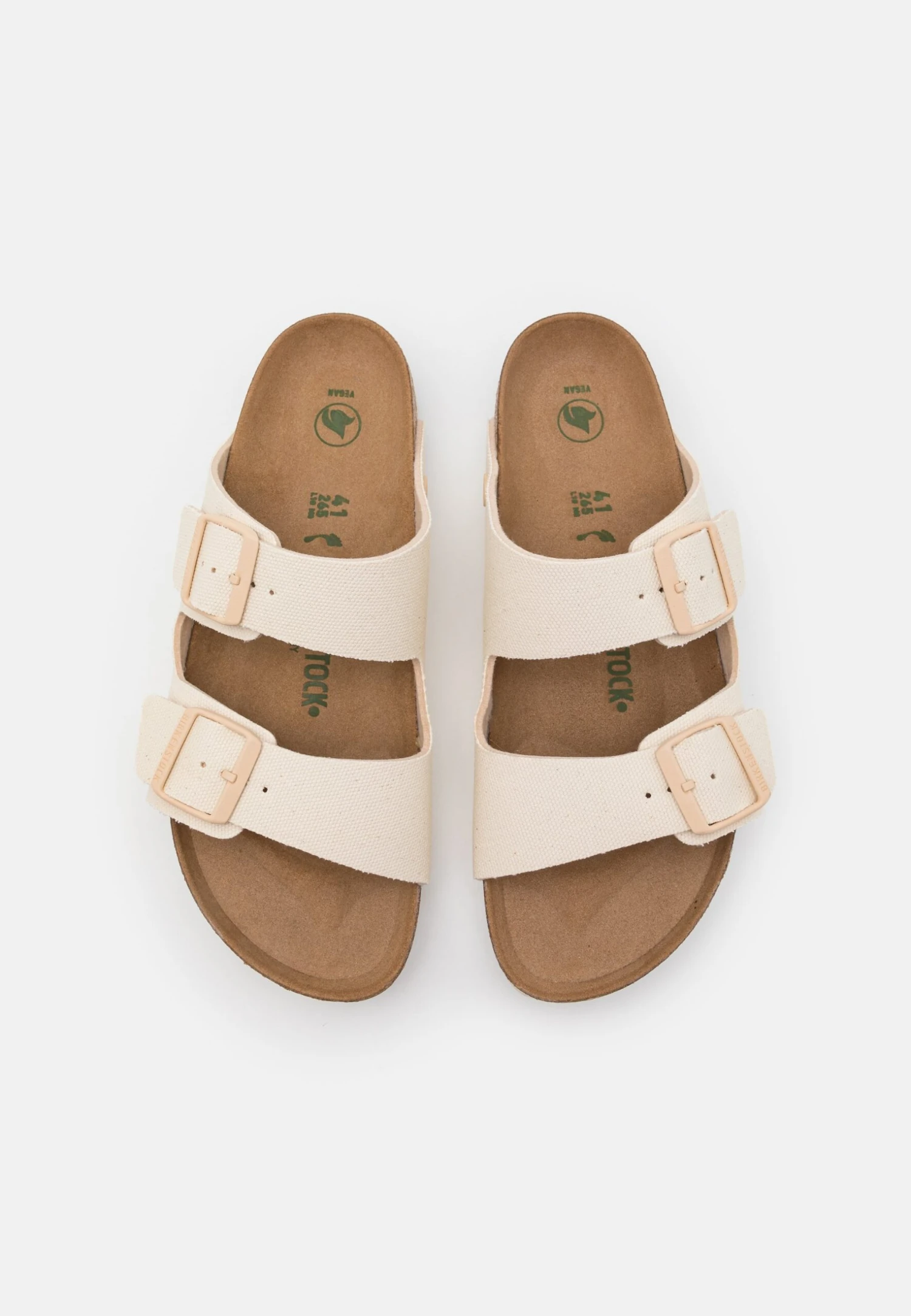 Birkenstock Arizona Tex Unisex - Pantofole - Eggshell 4 Birkenstock Arizona Tex Unisex - Pantofole - Eggshell - immagine 4