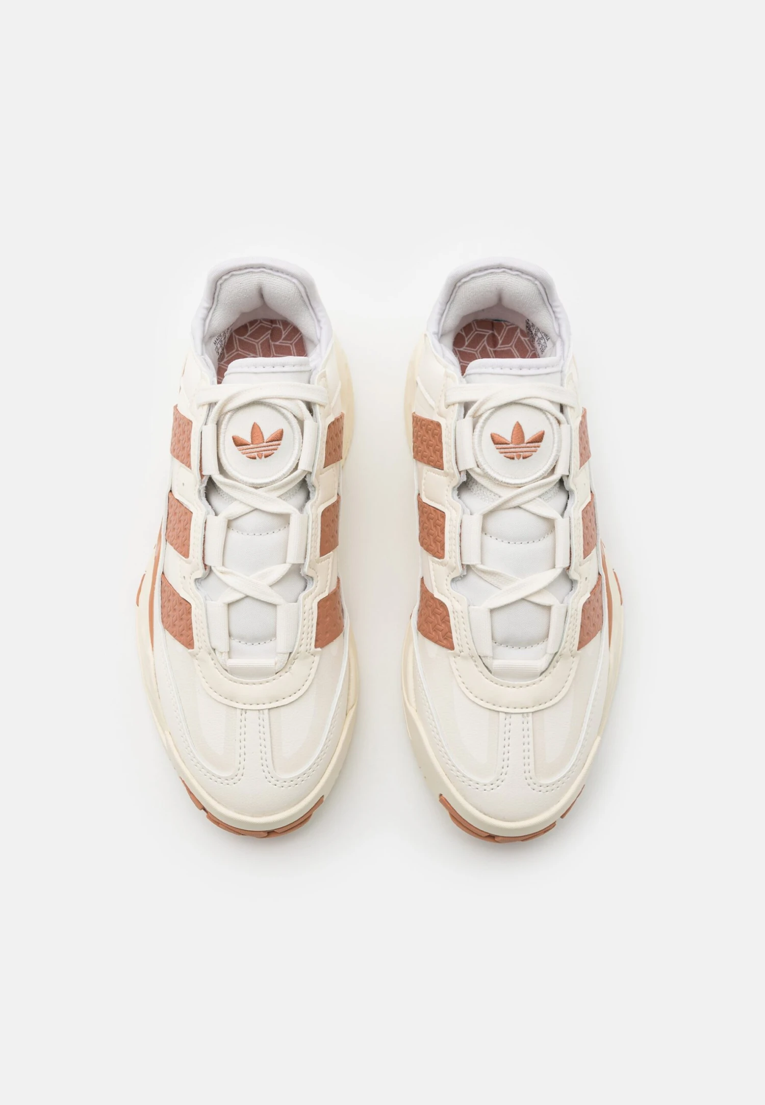 Adidas Originals Niteball UnisexSneakers BasseCore White/Clay Strata/Off White Uomo Scarpe AD115O1ID-A12 4 Adidas Originals Niteball UnisexSneakers BasseCore White/Clay Strata/Off White Uomo Scarpe AD115O1ID-A12 - immagine 4