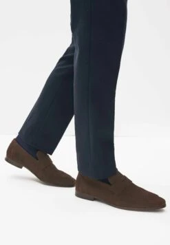 Next Suede LoafersScarpe Senza LacciBrown Uomo Scarpe Basse NX312C085-O11