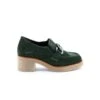 Scarpe Senza LacciVerde Donna Scarpe Piatte SRT11E001-M11