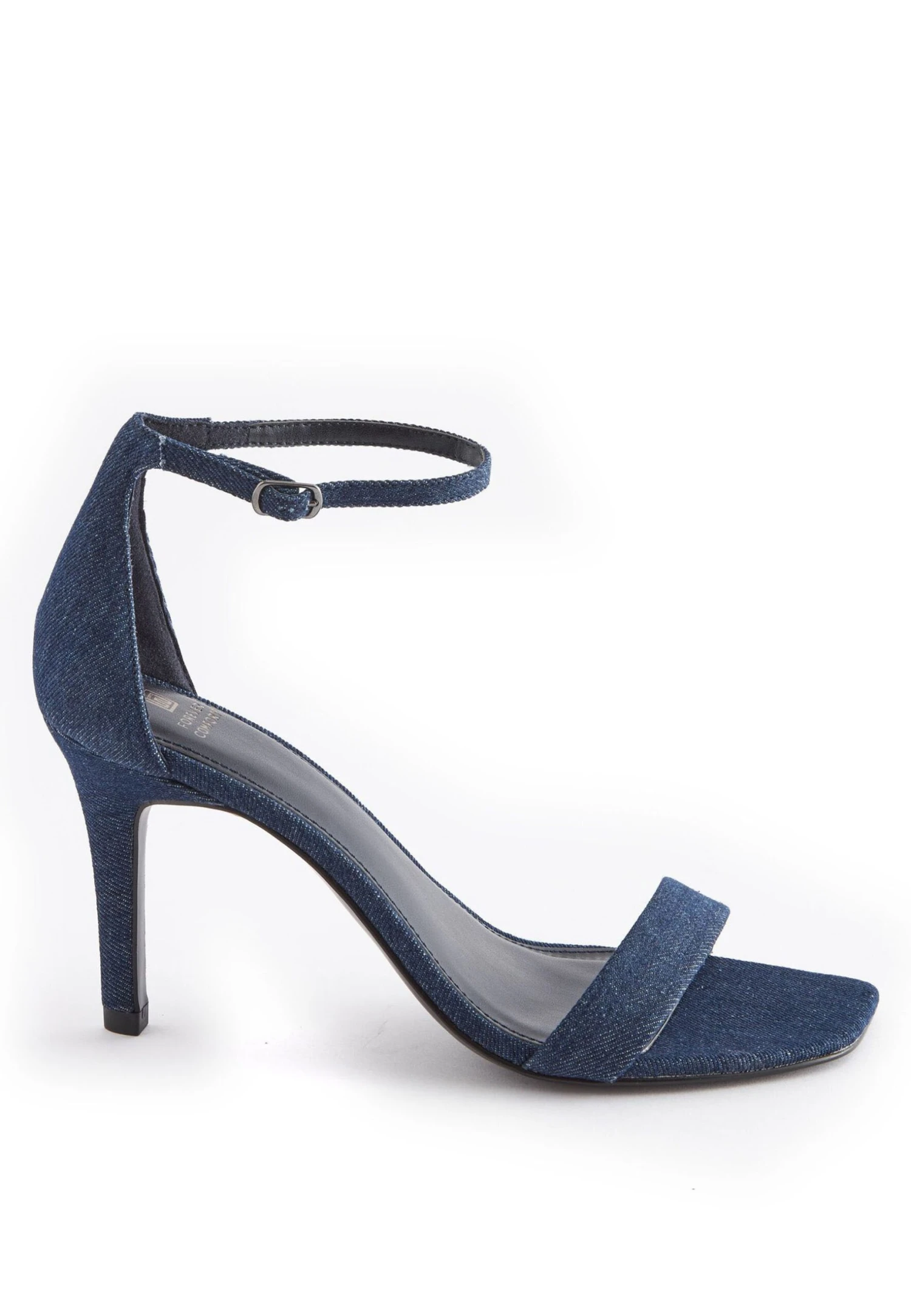Next Forever Comfortâ® Skinny Heel Closed Back Sandals - Sandali Con Tacco - Denim 1 Next Forever Comfortâ® Skinny Heel Closed Back Sandals - Sandali Con Tacco - Denim