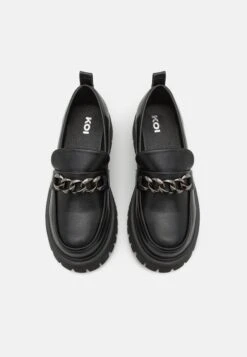 KOI FOOTWEAR Shenron Mens Chain Black LoafersScarpe Senza LacciBlack Uomo Scarpe Basse KOF12C00A-Q11 9 KOI FOOTWEAR Shenron Mens Chain Black LoafersScarpe Senza LacciBlack Uomo Scarpe Basse KOF12C00A-Q11 -Chic Scarpe Negozio 6072e6f8b87346d69da024f1d91a6c9d