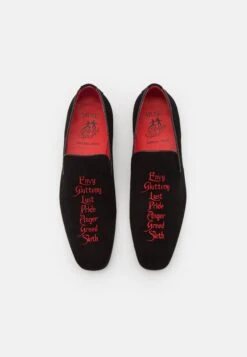 Jung - Scarpe Senza Lacci - Black/Red 9 Jung - Scarpe Senza Lacci - Black/Red -Chic Scarpe Negozio 6204607768fd473ea4a73530d66b3ac2