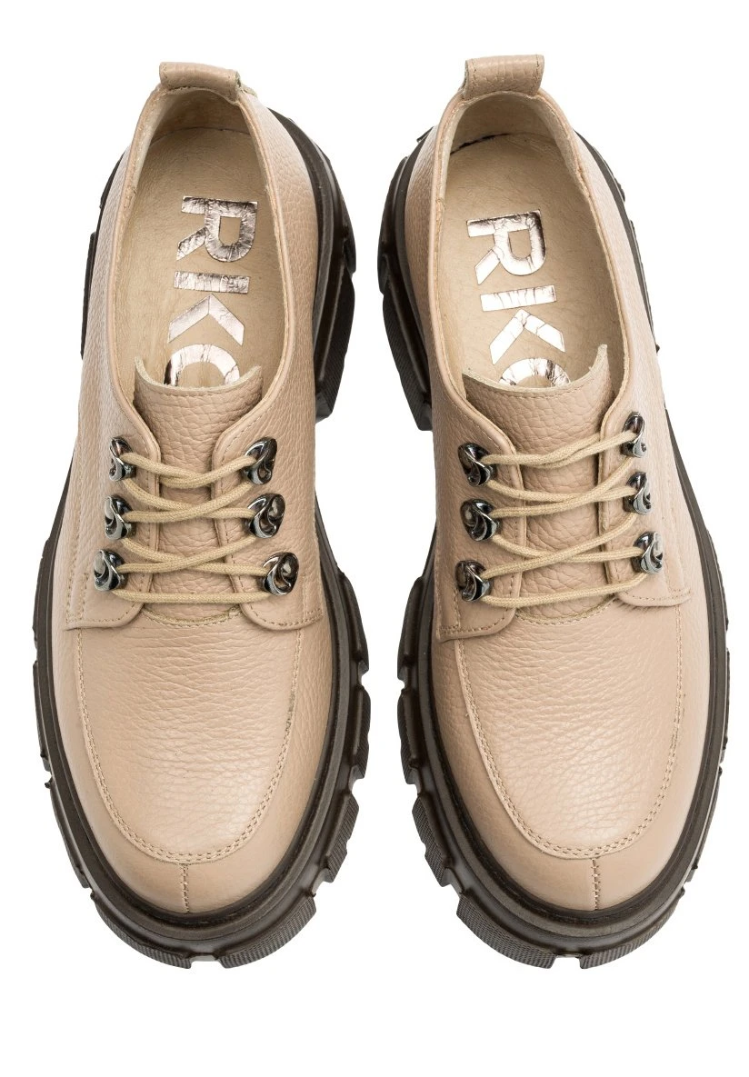 StringateBeżowy Y Donna Scarpe Piatte RY111E066-B11 4 StringateBeżowy Y Donna Scarpe Piatte RY111E066-B11 - immagine 4