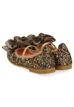 Gioseppo De Glitter Color Con Lazo De - Ballerine Con Cinturino - Cobre -Chic Scarpe Negozio 67d2bd91352d452492143a512661de53