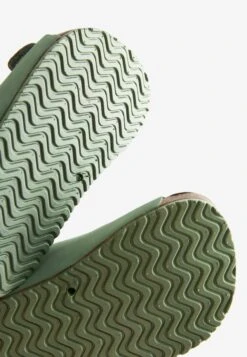 Next Cushioned Footbed Double Buckle Touch Fastening Corkbed SandalsSandaliSage Green Bambini Scarpe Neonato NX314G071-M11 -Chic Scarpe Negozio 6c490946ab7d461aafa29cd59e543263