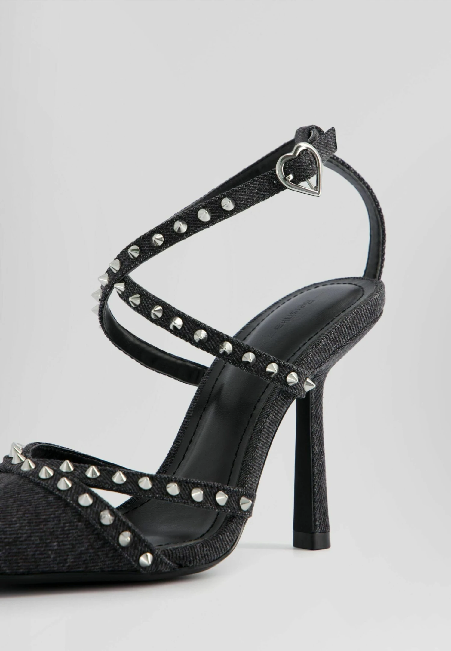 BERSHKA Studded - Decolleté - Black 5 BERSHKA Studded - Decolleté - Black - immagine 5