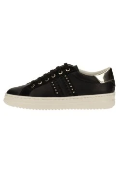 Geox Sneakers Basse - Black/Lt Gold