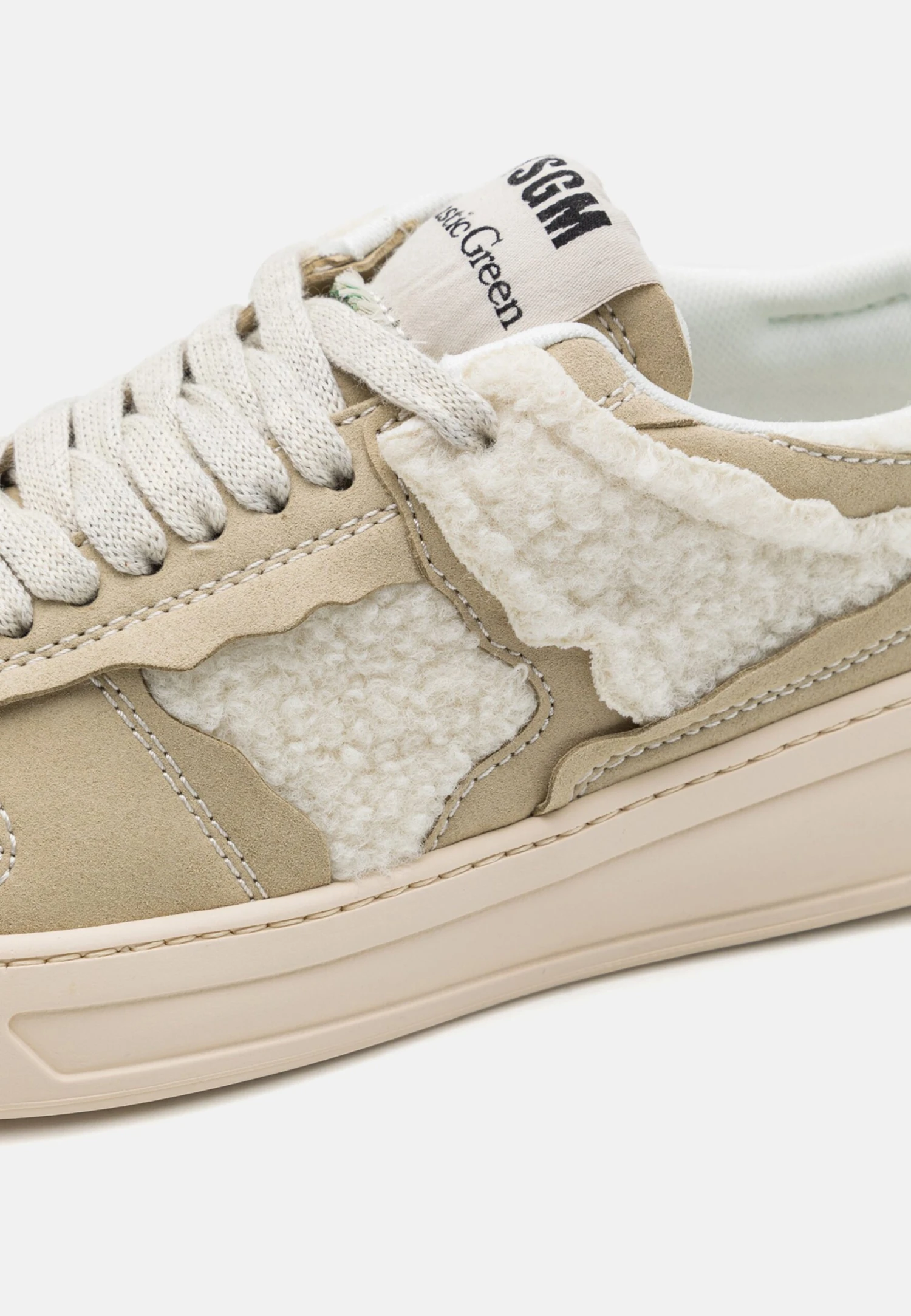 MSGM Sneakers Basse - Ecru 6 MSGM Sneakers Basse - Ecru - immagine 6