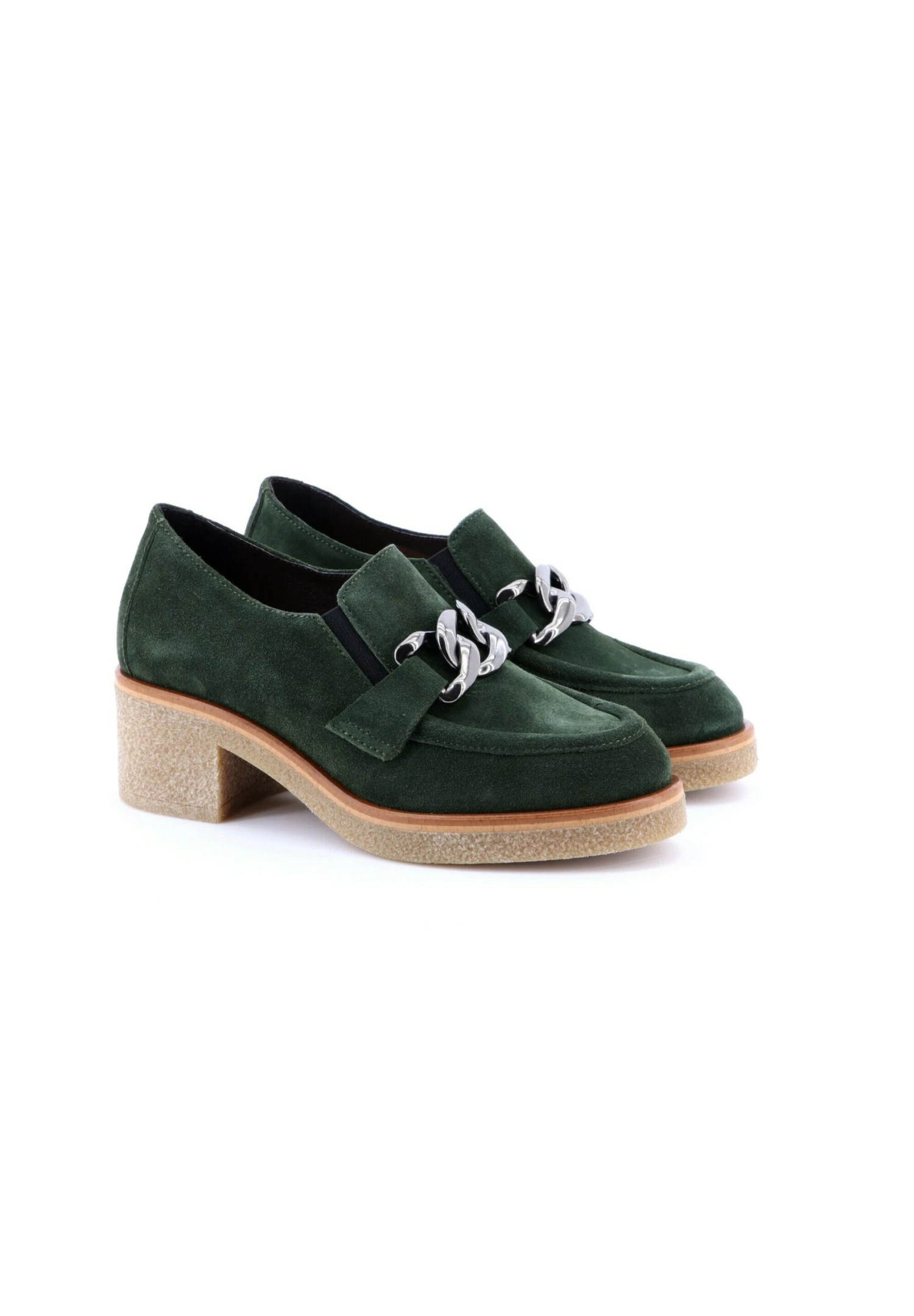 Scarpe Senza LacciVerde Donna Scarpe Piatte SRT11E001-M11 2 Scarpe Senza LacciVerde Donna Scarpe Piatte SRT11E001-M11 - immagine 2