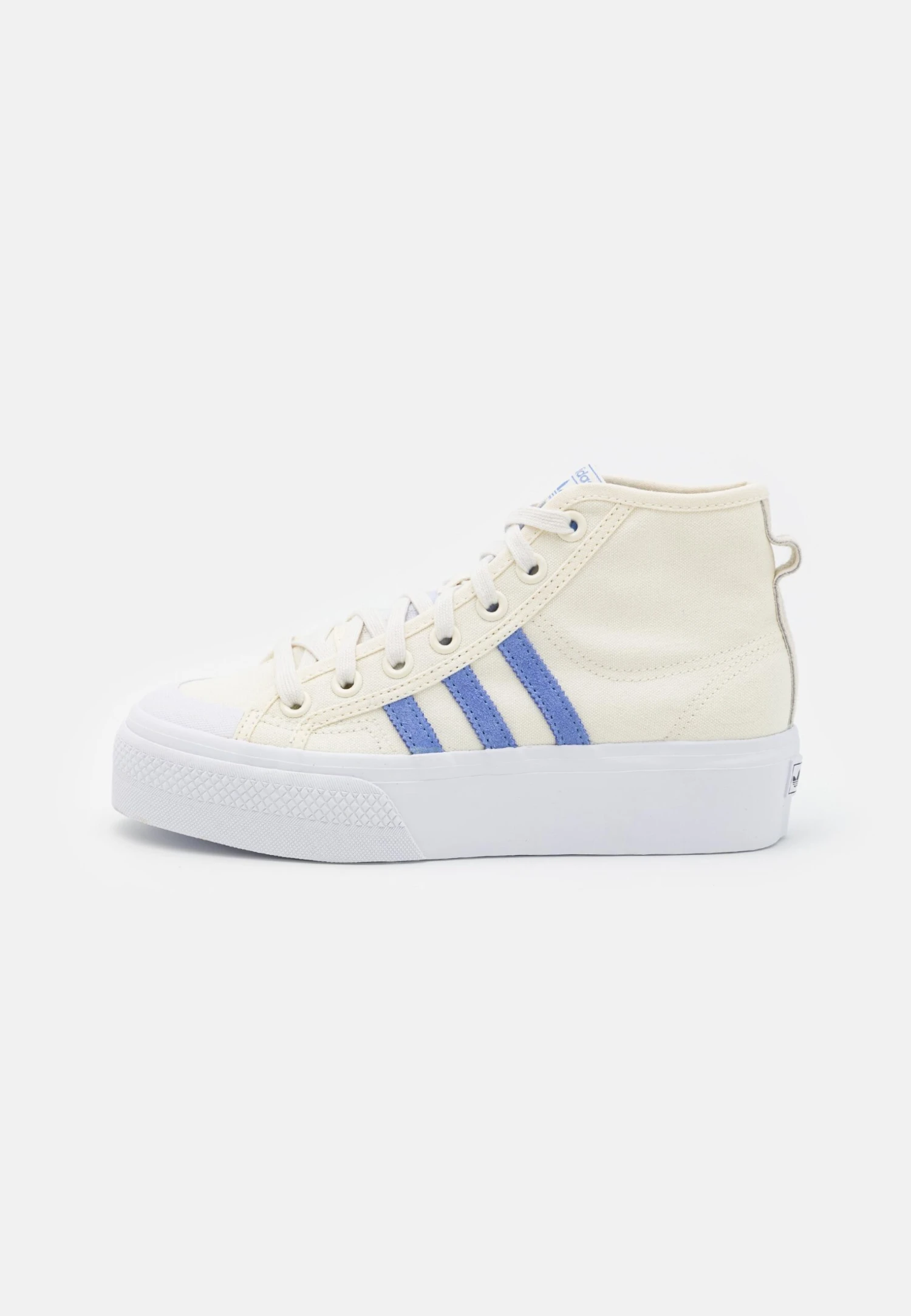 Adidas Originals Nizza Platform MidSneakers AlteOff White/Blue Fusion/Footwear White Donna Scarpe AD111A28A-A11 2 Adidas Originals Nizza Platform MidSneakers AlteOff White/Blue Fusion/Footwear White Donna Scarpe AD111A28A-A11 - immagine 2