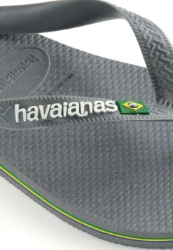 Havaianas Brasil Logo Infradito Da BagnoSteel Grey Steel Grey Bambini Sandali HA116G01O-C11 -Chic Scarpe Negozio 7518509bc85b41b39fa1bd845b0922c4