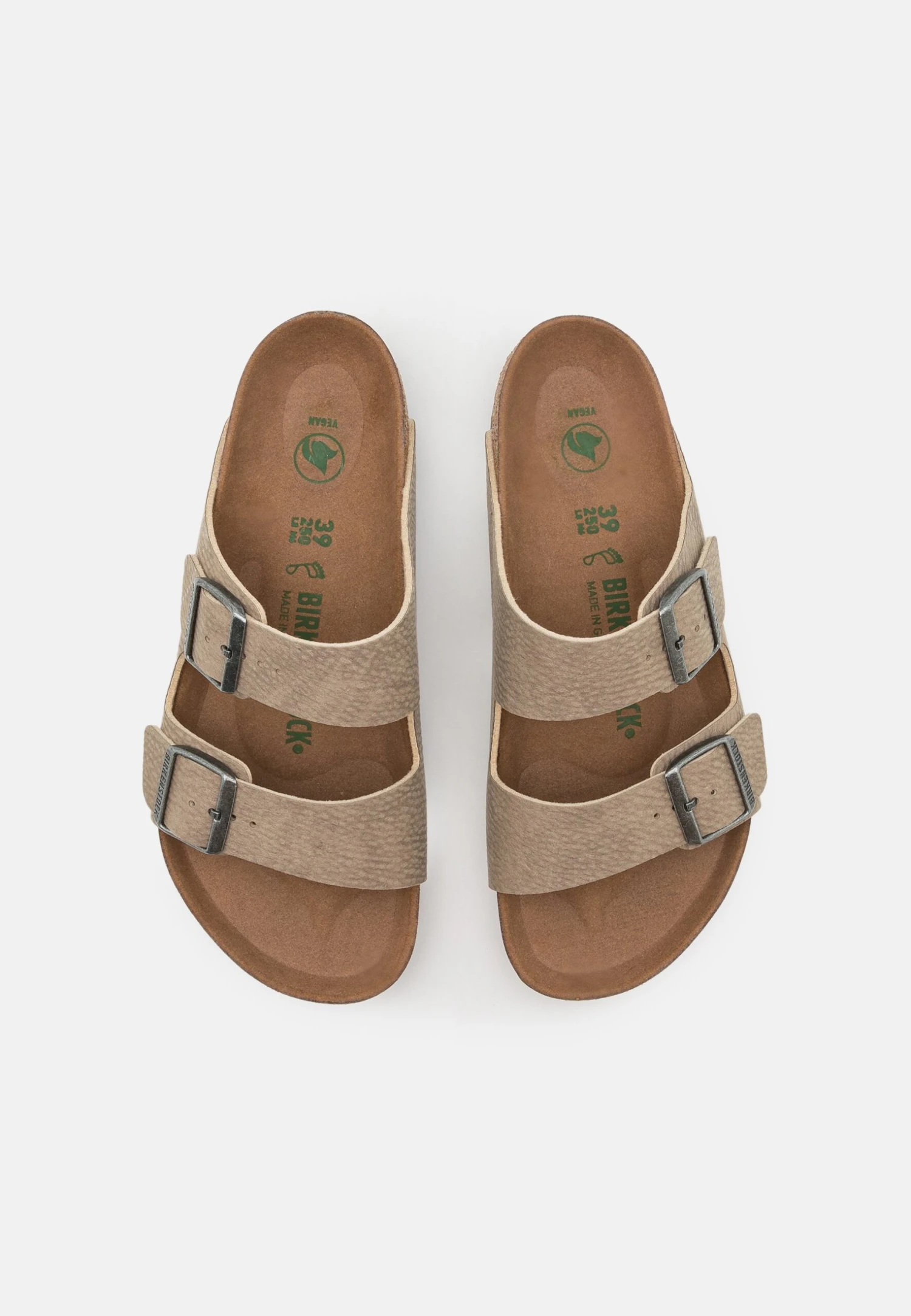 Birkenstock Arizona Vegan - Pantofole - Gray Taupe 4 Birkenstock Arizona Vegan - Pantofole - Gray Taupe - immagine 4