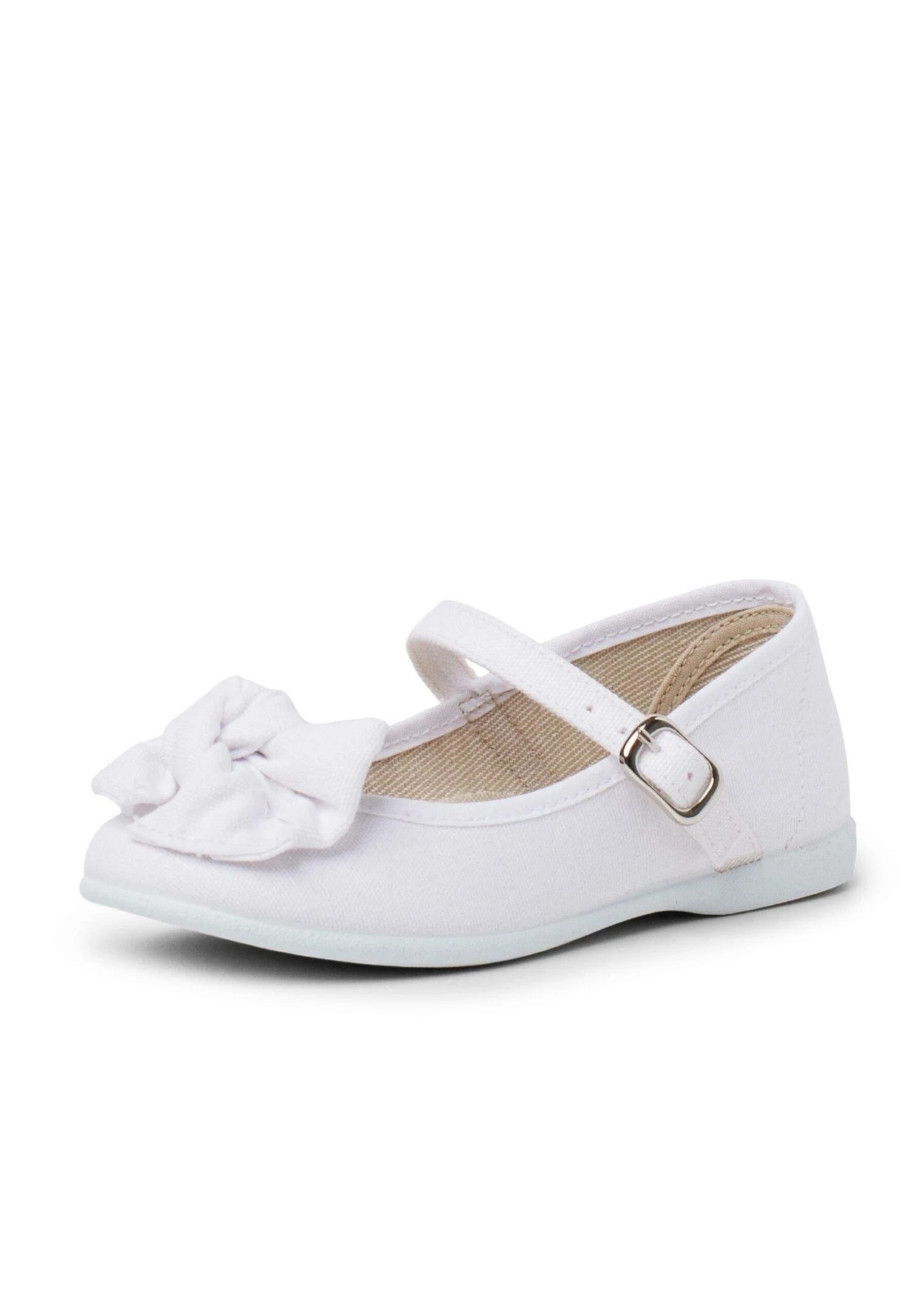 Mercedita Puntera LazoScarpe Primi PassiBlanco Bambini Ballerine P1X13A072-A11 2 Mercedita Puntera LazoScarpe Primi PassiBlanco Bambini Ballerine P1X13A072-A11 - immagine 2