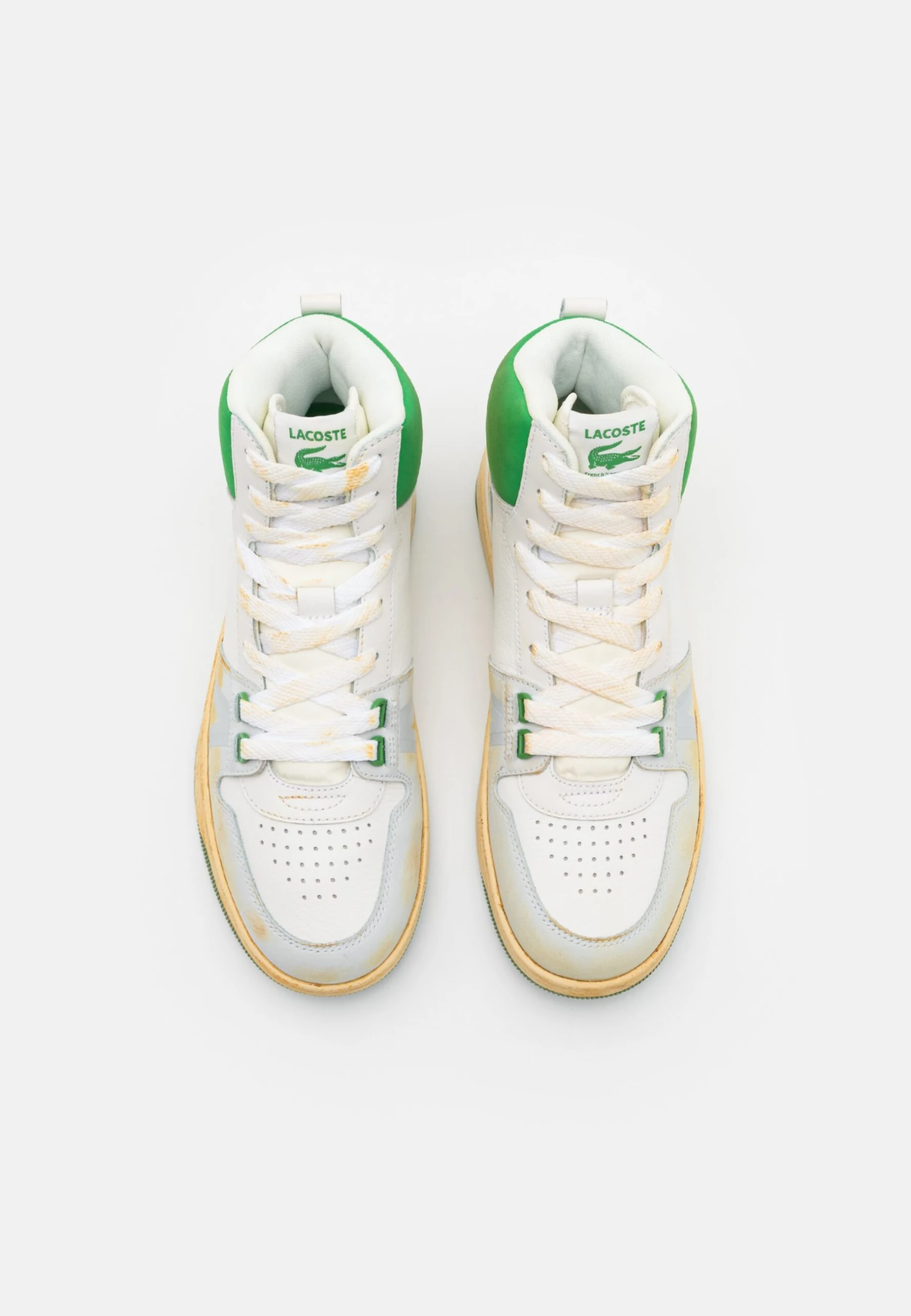 Lacoste Sneakers Alte - White/Green 4 Lacoste Sneakers Alte - White/Green - immagine 4