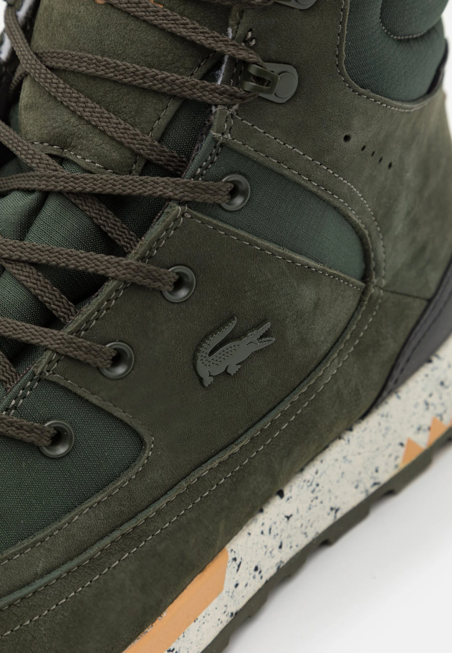 Lacoste Urban Breaker Sneakers AlteDark Green/Off-White Uomo Scarpe LA212N017-P11 6 Lacoste Urban Breaker Sneakers AlteDark Green/Off-White Uomo Scarpe LA212N017-P11 - immagine 6