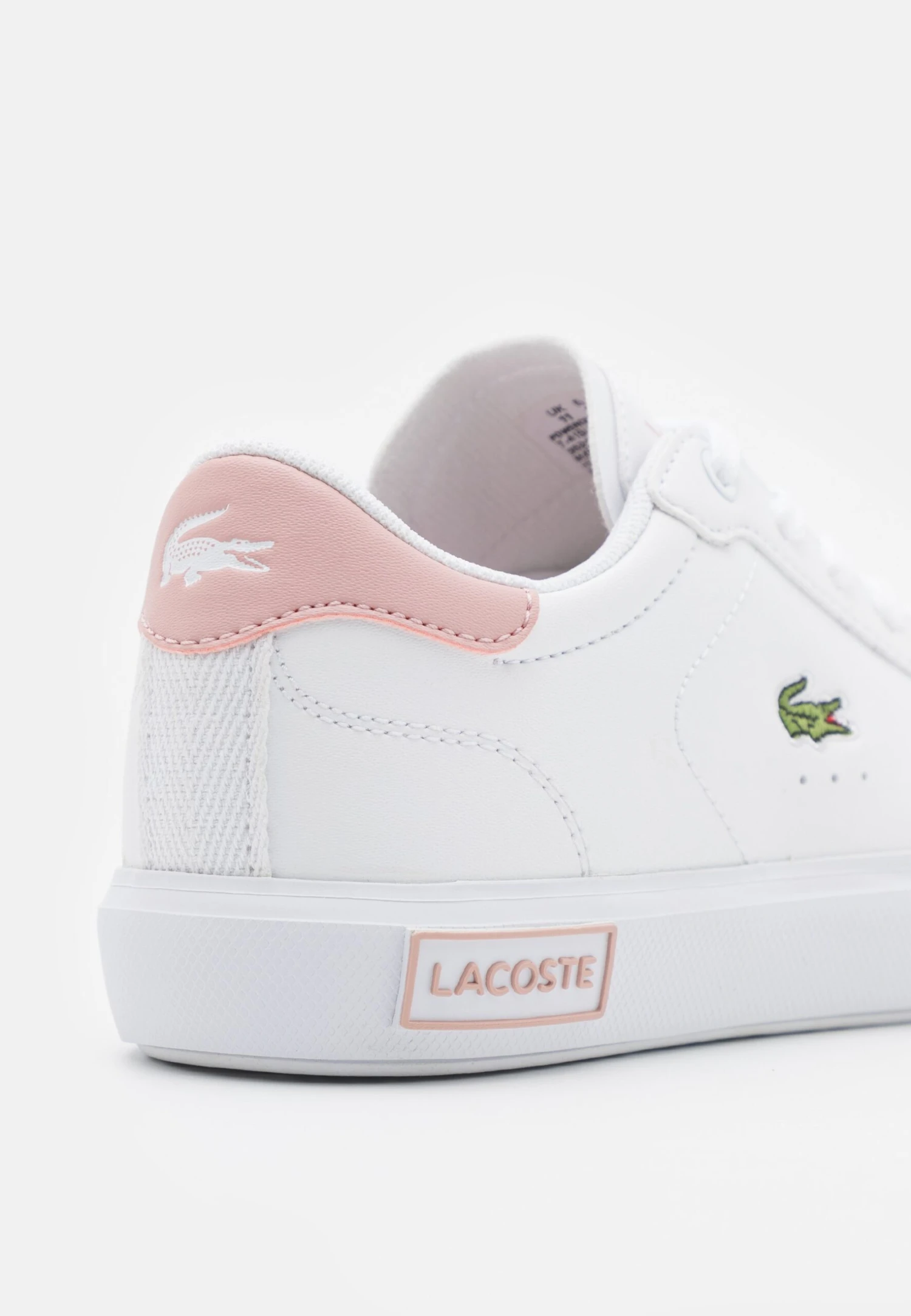 Lacoste PowercourtSneakers BasseWhite/Light Pink Bambini Sneakers LA213D02V-A11 6 Lacoste PowercourtSneakers BasseWhite/Light Pink Bambini Sneakers LA213D02V-A11 - immagine 6