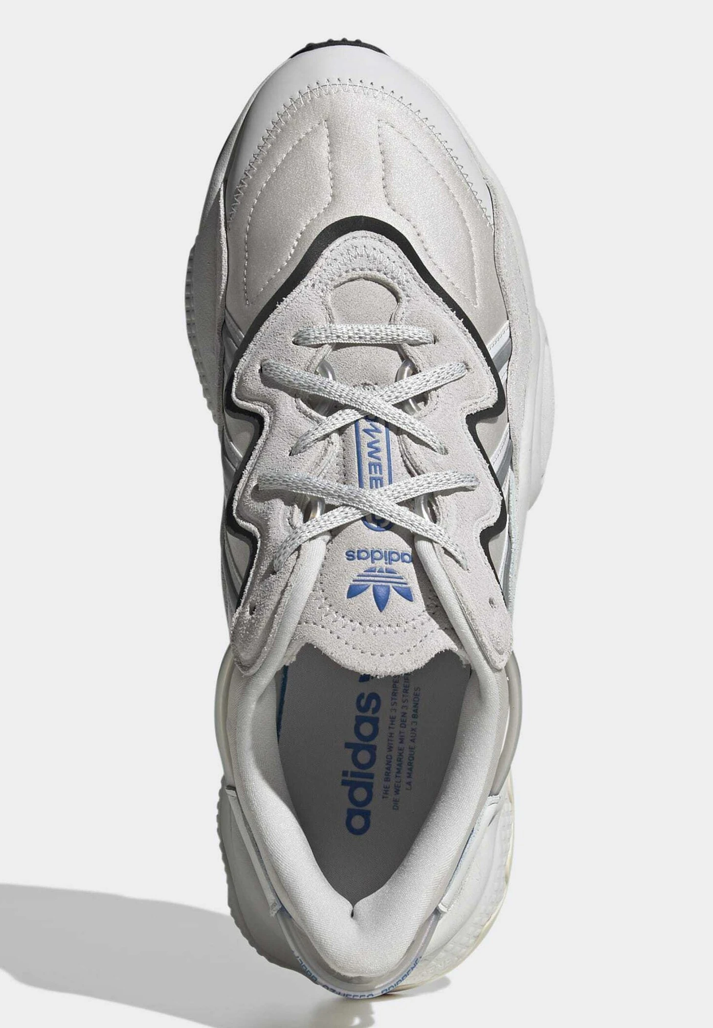 Adidas Originals Ozweego UnisexSneakers BasseGrey One/Crystal White/Silver Met. Donna Scarpe AD115O1HE-C11 3 Adidas Originals Ozweego UnisexSneakers BasseGrey One/Crystal White/Silver Met. Donna Scarpe AD115O1HE-C11 - immagine 3