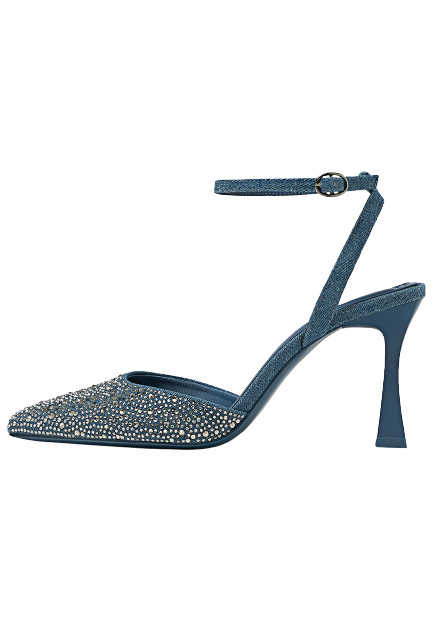 Stradivarius With Details- Decolleté - Blue 2 Stradivarius With Details- Decolleté - Blue - immagine 2