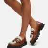 Aldo Loafers Ola Pillow Walk - Scarpe Senza Lacci - Cognac