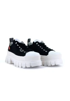 Palladium Stringate SportiveBlack Marshmallow Donna Scarpe Piatte P1312M006-Q11 -Chic Scarpe Negozio 8c0ad3a9fde64f5dbe91089cc6a32d8b