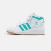 Adidas Originals Forum MidSneakers AlteFootwear White/Mint Rush/Gum Donna Scarpe AD111A1SF-A13
