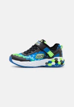 Skechers Mega-Craft 2.0Sneakers BasseBlack/Blue/Lime Bambini Scarpe SK114D087-Q11