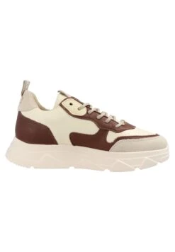 Steve Madden PittySneakers BasseBeige/Dark Brown Donna Scarpe ST311A0CP-B13 -Chic Scarpe Negozio 924785c31d36446ea64ba7ff593d2c5d