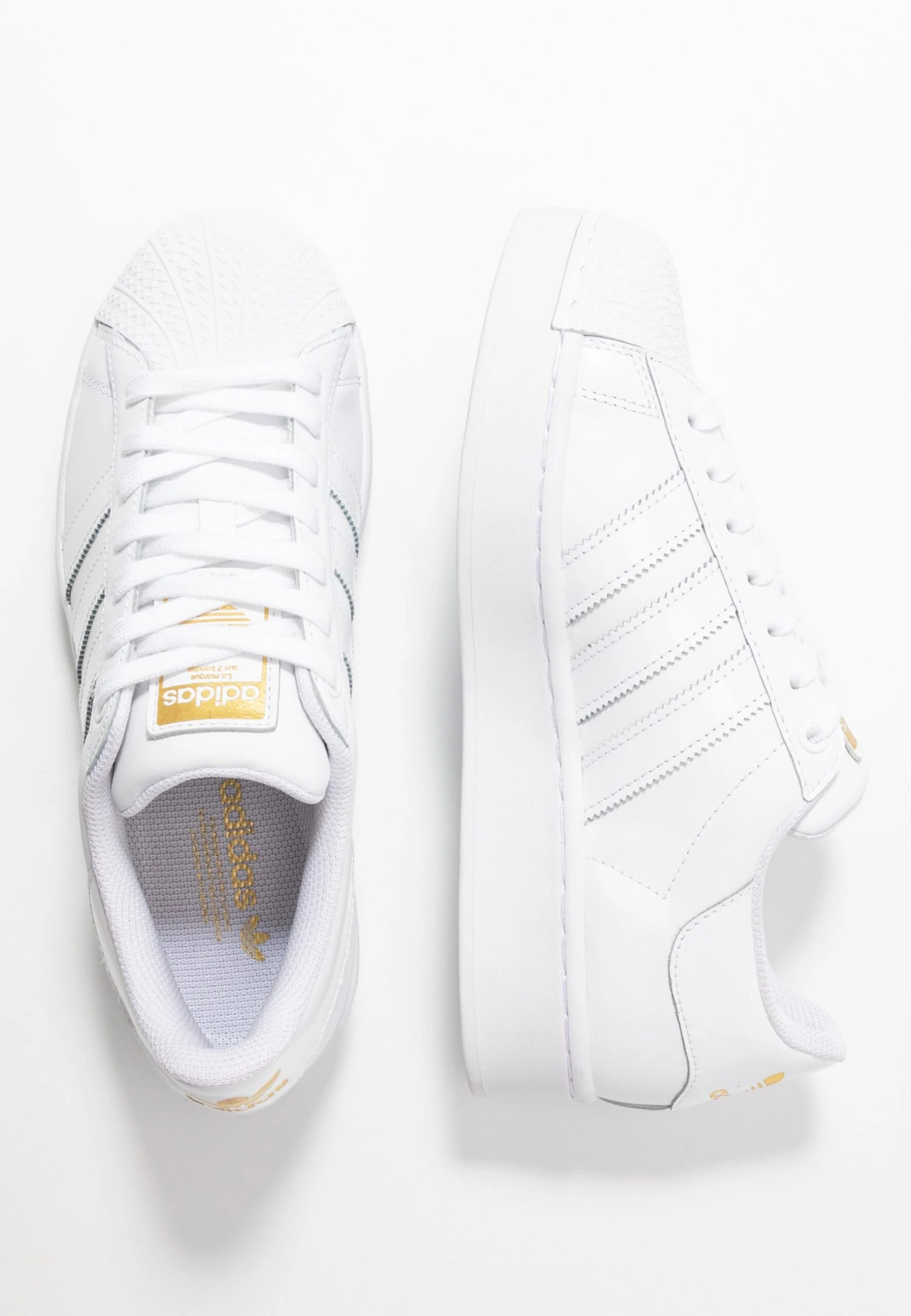 Adidas Originals Superstar BoldSneakers BasseFootwear White/Gold Metallic Donna Scarpe AD111A0ZE-A12 6 Adidas Originals Superstar BoldSneakers BasseFootwear White/Gold Metallic Donna Scarpe AD111A0ZE-A12 - immagine 6