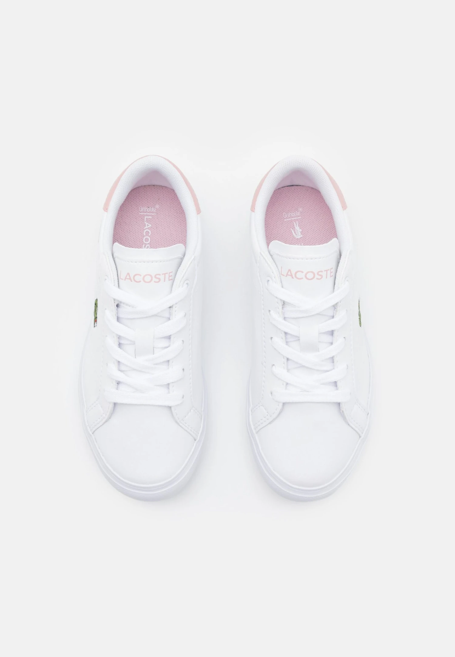 Lacoste PowercourtSneakers BasseWhite/Light Pink Bambini Sneakers LA213D02V-A11 4 Lacoste PowercourtSneakers BasseWhite/Light Pink Bambini Sneakers LA213D02V-A11 - immagine 4