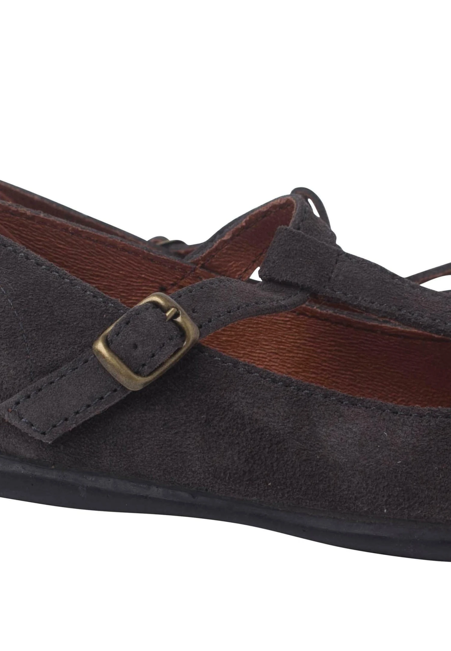 Merceditas En Forma De TBallerine Con CinturinoGris Bambini Ballerine P1X13A09G-C11 5 Merceditas En Forma De TBallerine Con CinturinoGris Bambini Ballerine P1X13A09G-C11 - immagine 5