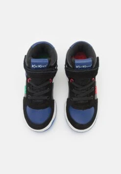 Kickers KickalienSneakers AlteNoir/Bleu/Blanc Bambini Sneakers KI114D046-Q12 -Chic Scarpe Negozio 987a5027018e467f9d10412f33ba1ff6