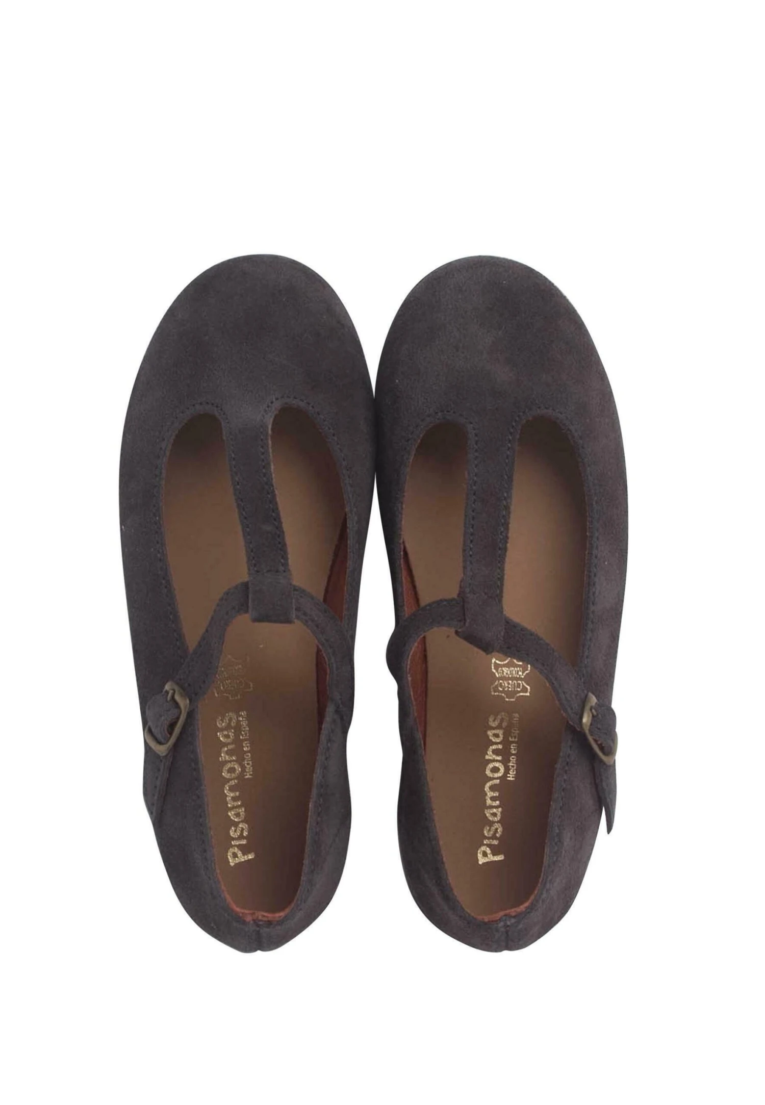 Merceditas En Forma De TBallerine Con CinturinoGris Bambini Ballerine P1X13A09G-C11 3 Merceditas En Forma De TBallerine Con CinturinoGris Bambini Ballerine P1X13A09G-C11 - immagine 3