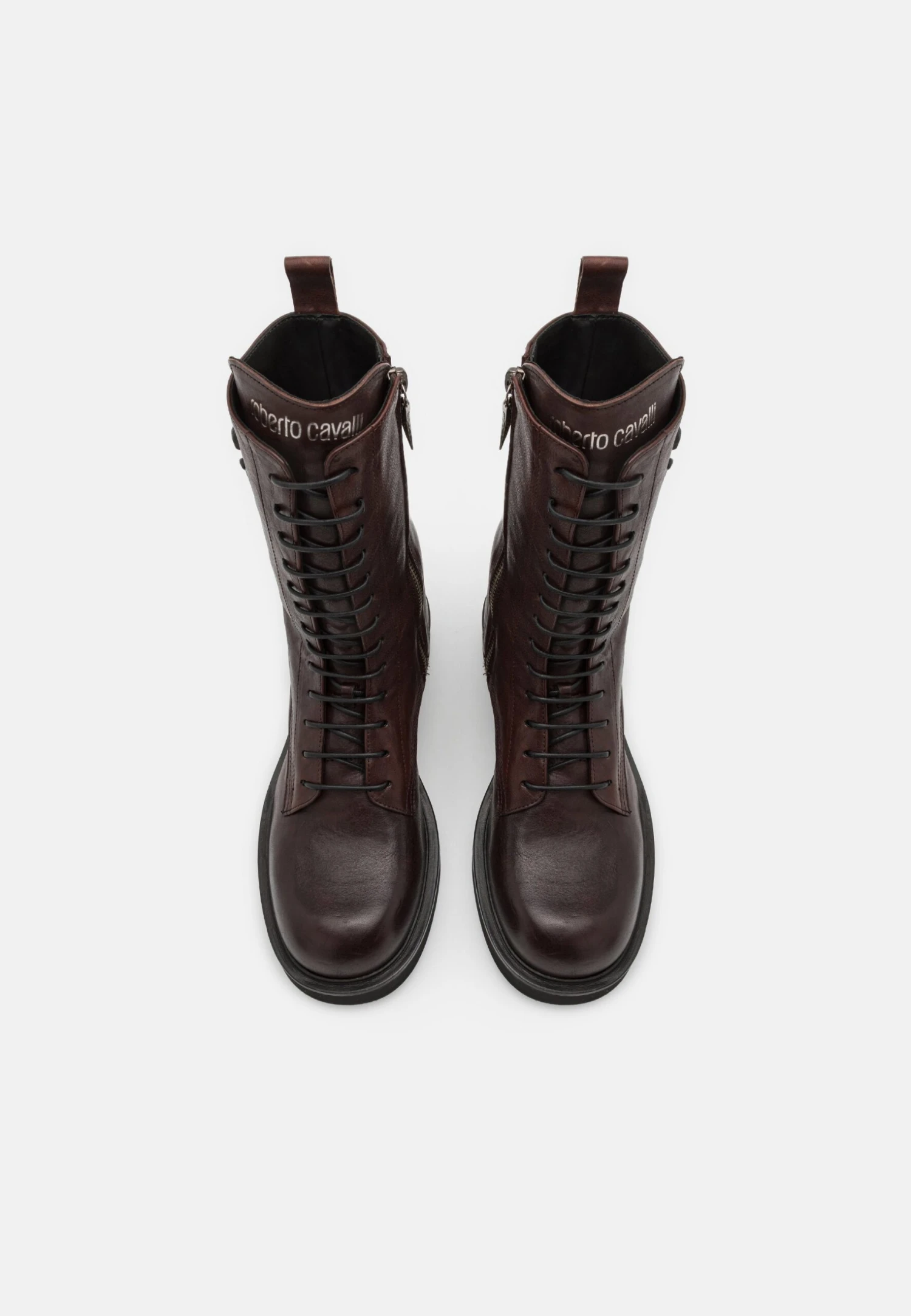 Roberto Cavalli Combact Stivali Con I LacciBrown Uomo Stivaletti/Stivali 1RO12K004-Q11 4 Roberto Cavalli Combact Stivali Con I LacciBrown Uomo Stivaletti/Stivali 1RO12K004-Q11 - immagine 4