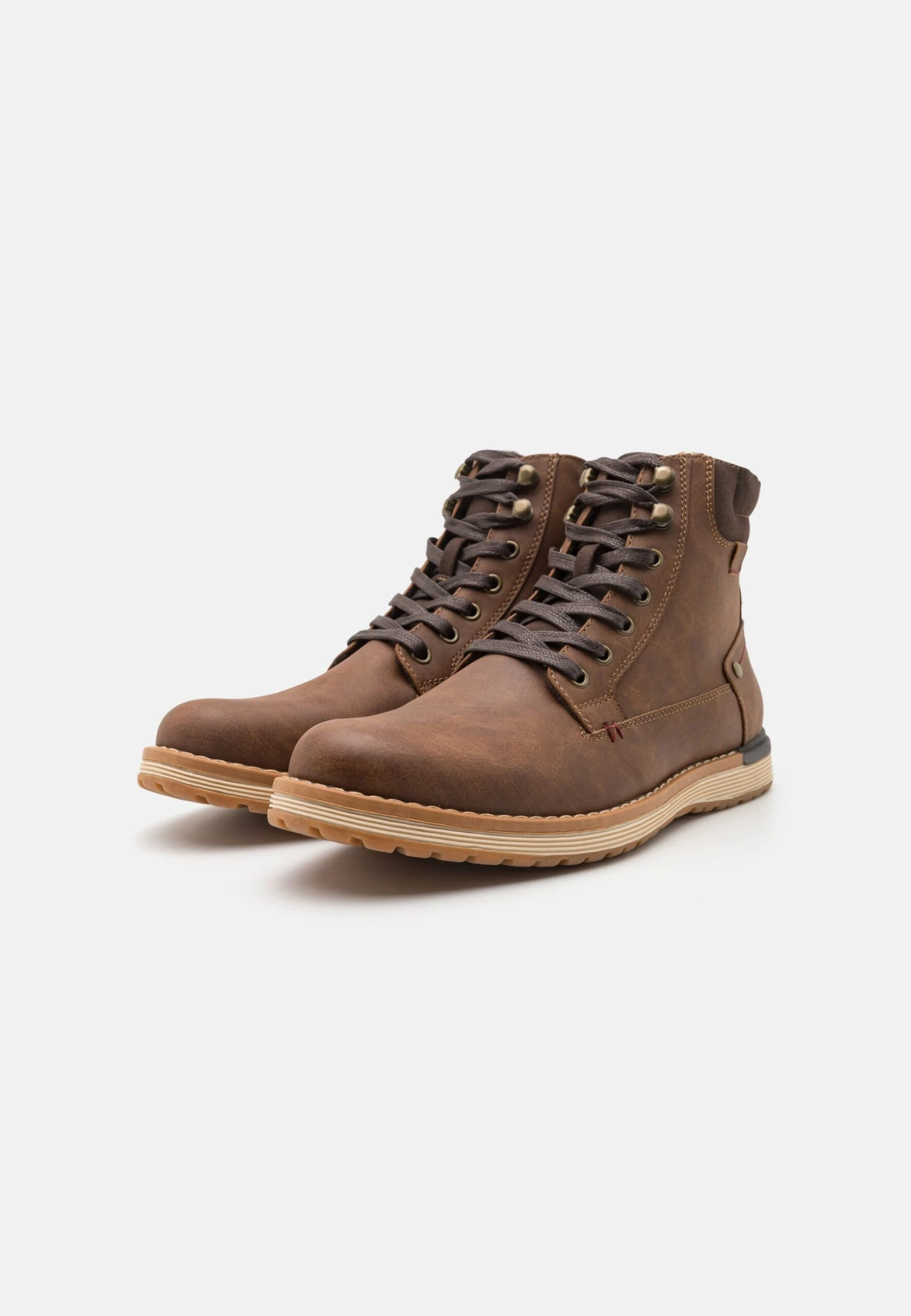 Pier One Stivaletti StringatiBrown Uomo Stivaletti/Stivali PI912K0B1-O11 2 Pier One Stivaletti StringatiBrown Uomo Stivaletti/Stivali PI912K0B1-O11 - immagine 2