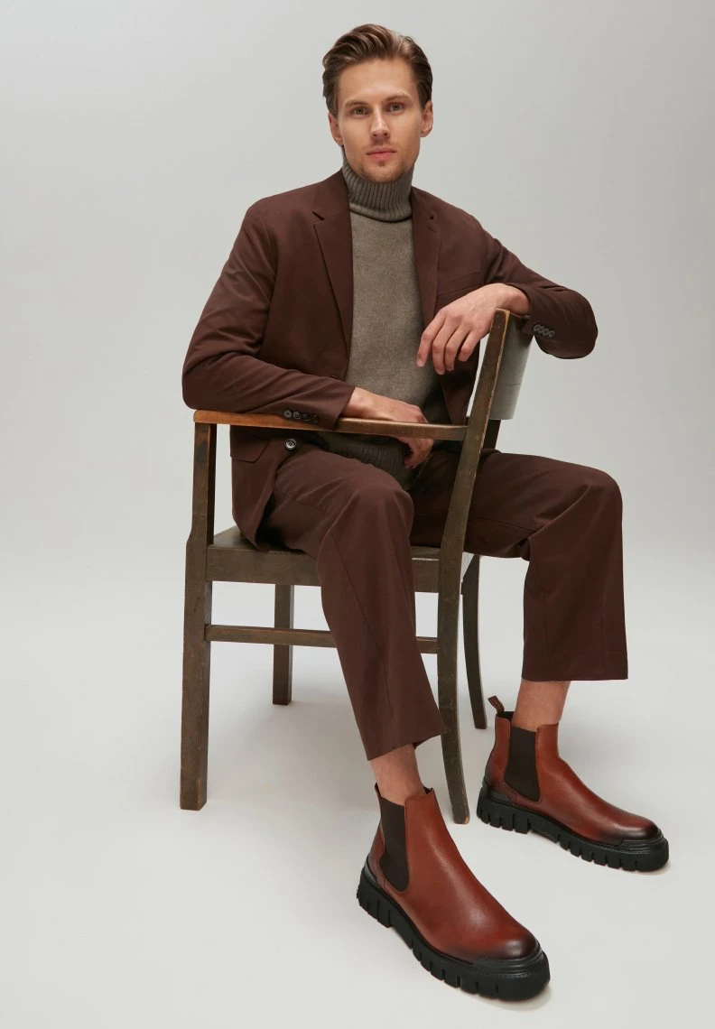 StivalettiBrown Uomo Stivaletti/Stivali RY112K02R-O11 1 StivalettiBrown Uomo Stivaletti/Stivali RY112K02R-O11