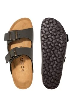 Korfu - Pantofole - Olive -Chic Scarpe Negozio a69144d172714e158488c76ff9a4b981