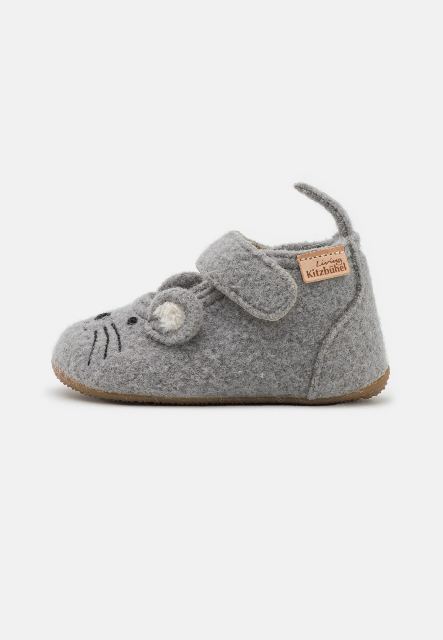 Living Kitzbühel MäuschenPantofoleCircular Grey Bambini Pantofole LI213L05S-C12 1 Living Kitzbühel MäuschenPantofoleCircular Grey Bambini Pantofole LI213L05S-C12
