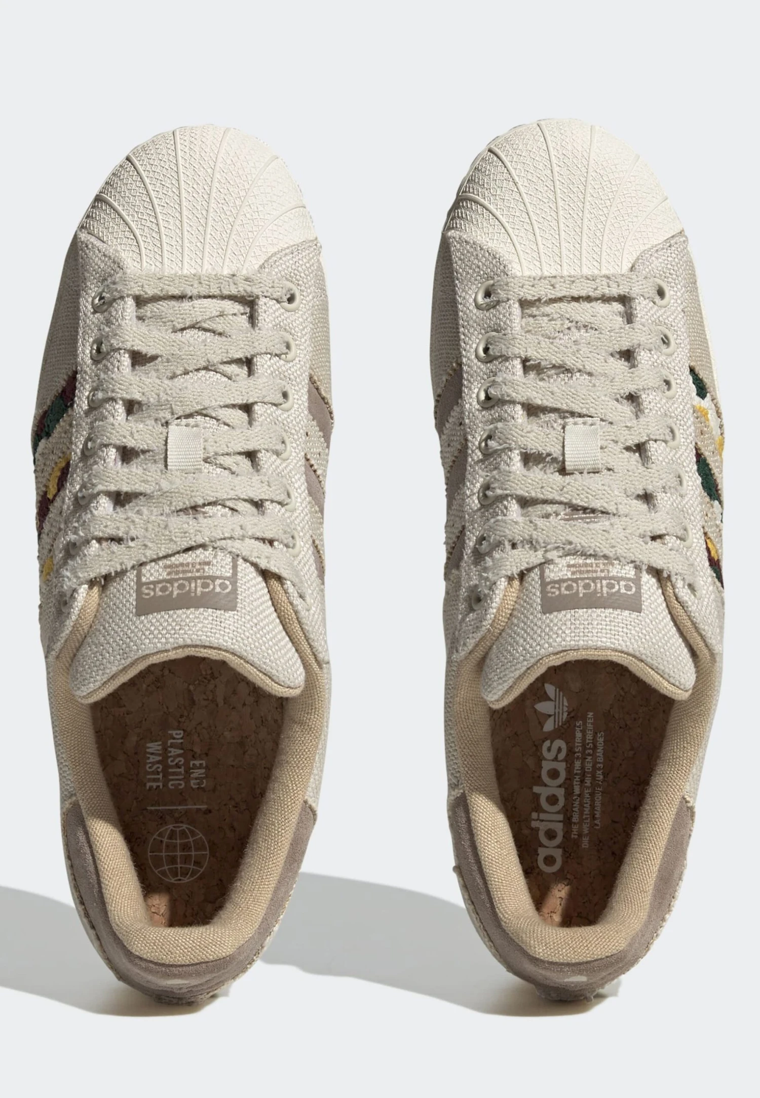 Adidas Originals Superstar UnisexSneakers BassePantone/Magic Beige/Cream White Uomo Scarpe AD115O1JN-T11 2 Adidas Originals Superstar UnisexSneakers BassePantone/Magic Beige/Cream White Uomo Scarpe AD115O1JN-T11 - immagine 2