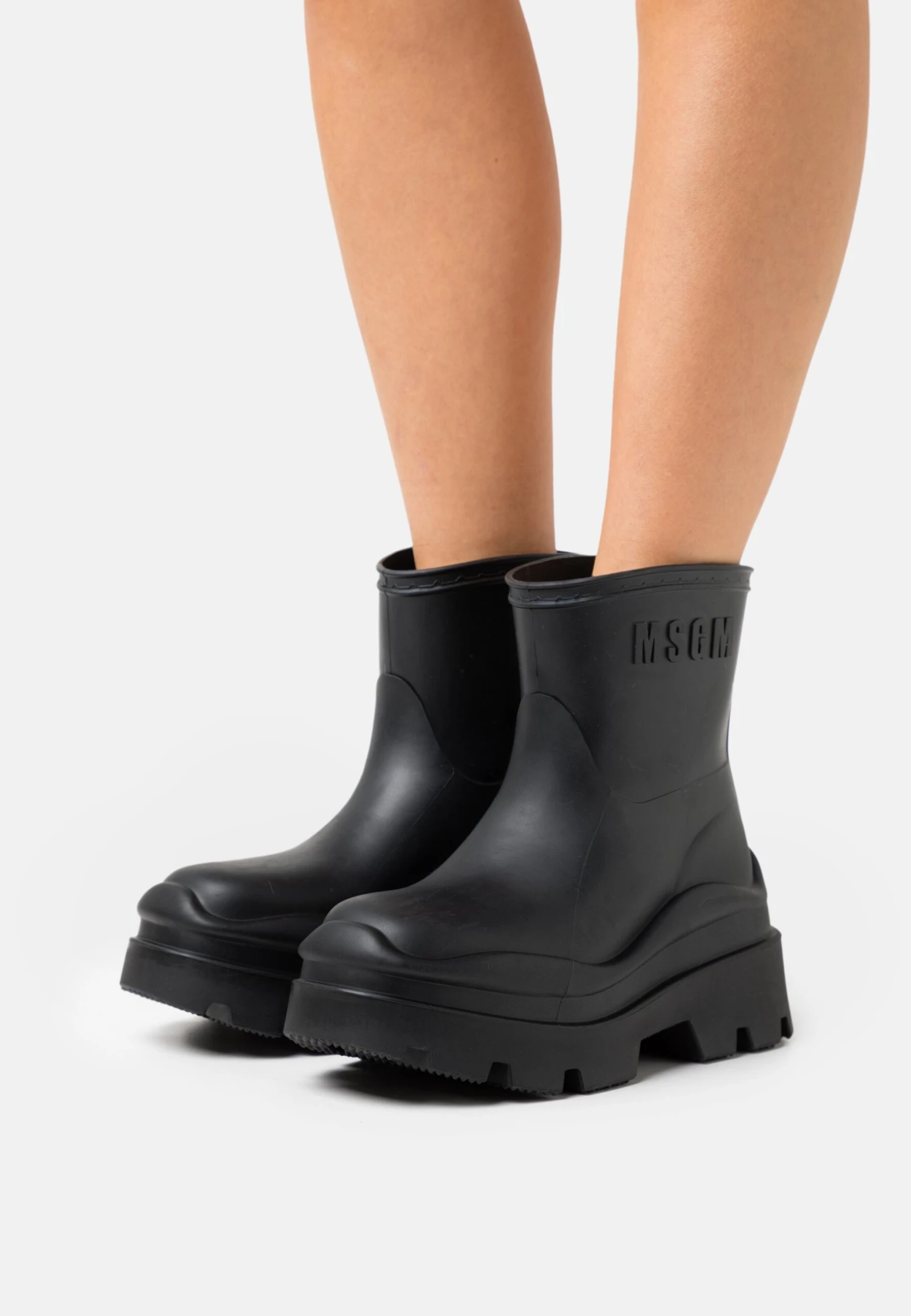 MSGM Stivale Donna Womans BootStivali Di GommaBlack Donna Stivali MG611N01J-Q11 2 MSGM Stivale Donna Womans BootStivali Di GommaBlack Donna Stivali MG611N01J-Q11 - immagine 2