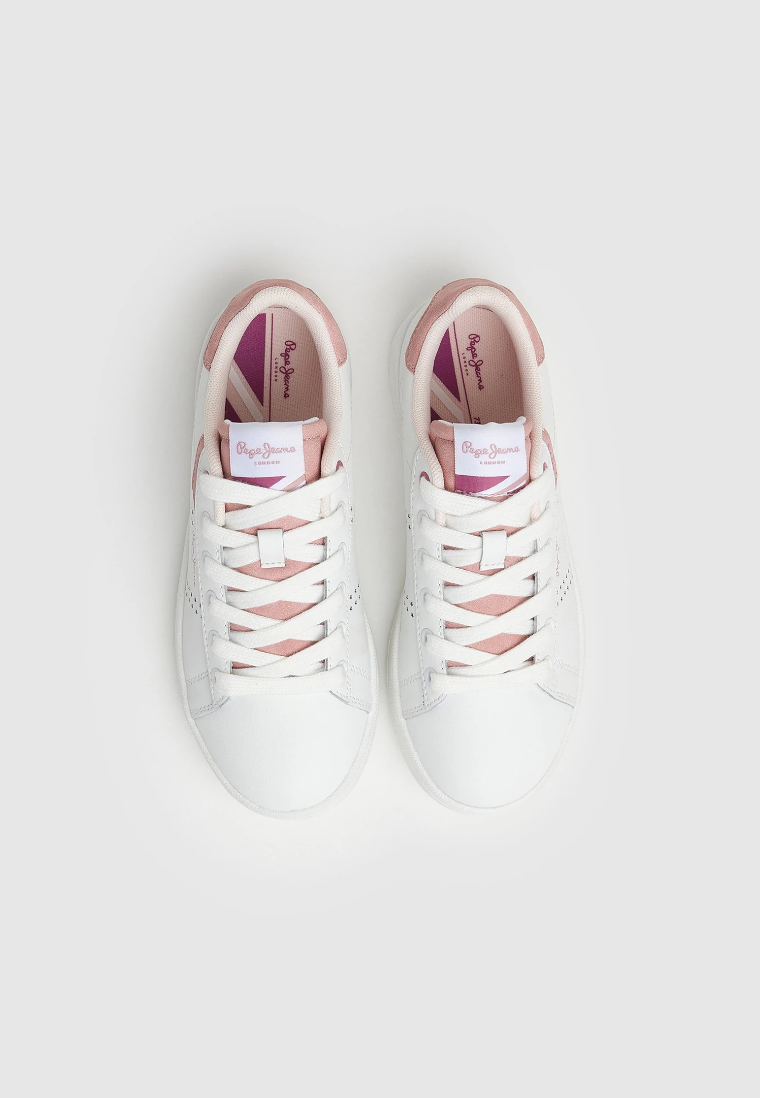 Pepe Jeans Player Star G - Sneakers Basse - White 3 Pepe Jeans Player Star G - Sneakers Basse - White - immagine 3