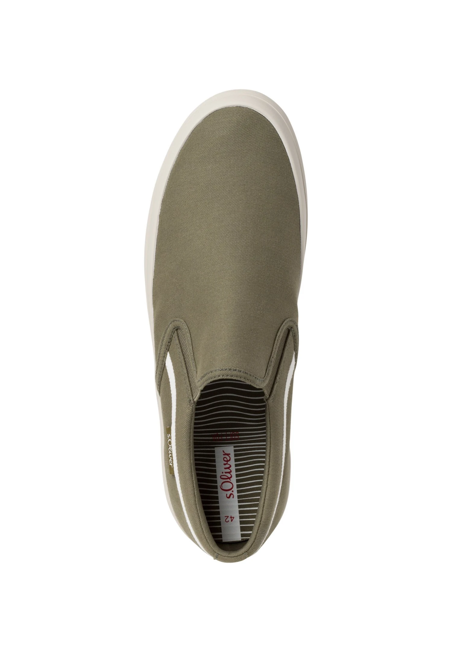 S.Oliver Scarpe Senza LacciKhaki Uomo Scarpe Basse SO212C023-M11 3 S.Oliver Scarpe Senza LacciKhaki Uomo Scarpe Basse SO212C023-M11 - immagine 3