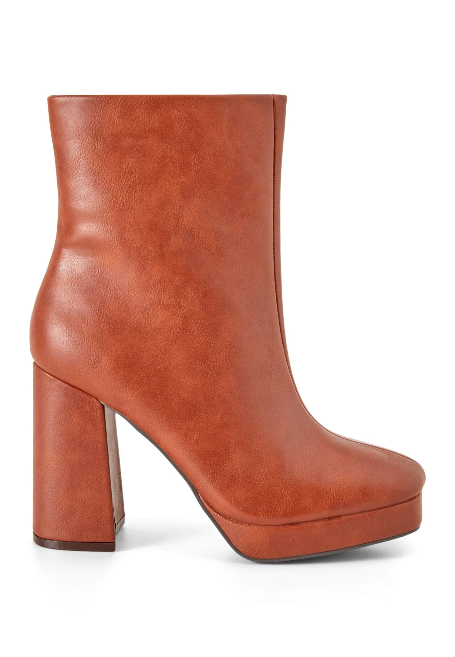 With Heel And PlatformStivaletti Con TaccoBrown Donna Stivali 4BE11N004-O11 2 With Heel And PlatformStivaletti Con TaccoBrown Donna Stivali 4BE11N004-O11 - immagine 2