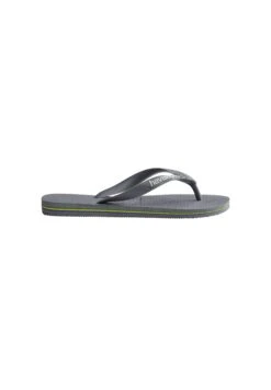 Havaianas Brasil Logo Infradito Da BagnoSteel Grey Steel Grey Bambini Sandali HA116G01O-C11