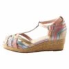 Next Woven Wedge Sandals - Sandali - Pastel Rainbow