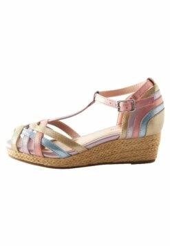 Next Woven Wedge Sandals - Sandali - Pastel Rainbow