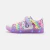 Skechers Twinkle Sparks IceScarpe A StrappoLavender Textile/Multi Trim Bambini Scarpe SK113D0H7-I11
